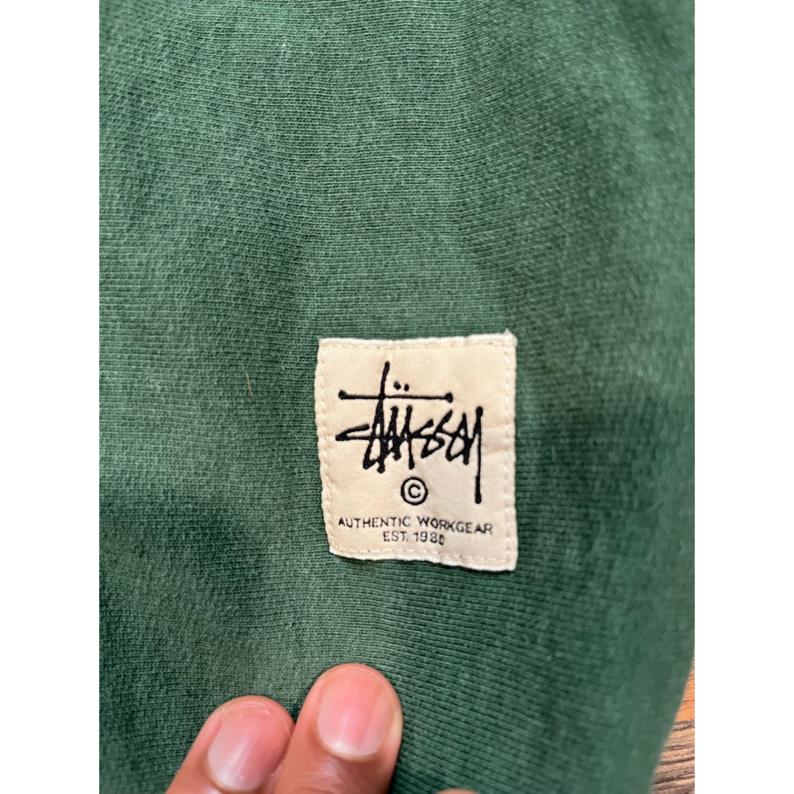 Stssy - Vintage Sweatsuit / Dark Green / Size M — image 5 of 8